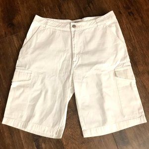 Cecil White Women's Cargo Shorts W 29